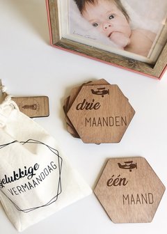 mijlpaalkaartjes vermaanddag